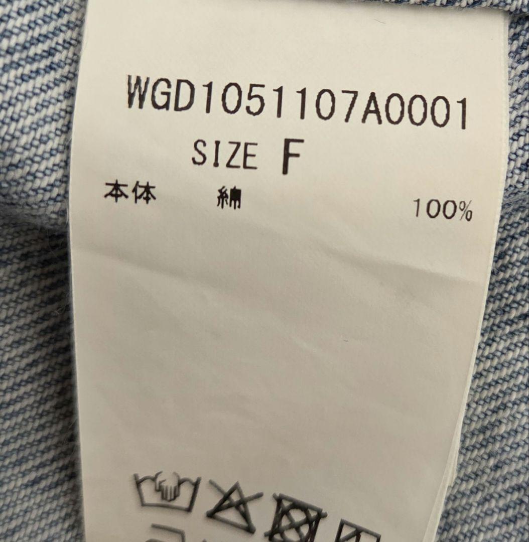 25SS DENIMノーカラージャケット