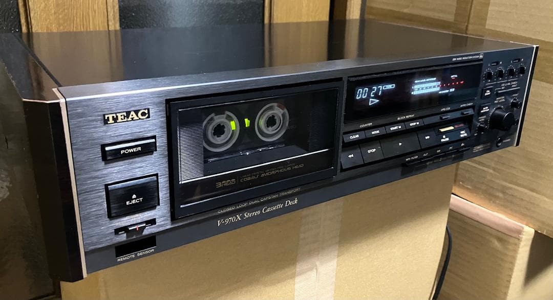 【定価109,780円・美品・動作品】TEAC V-970X　カセットデッキ