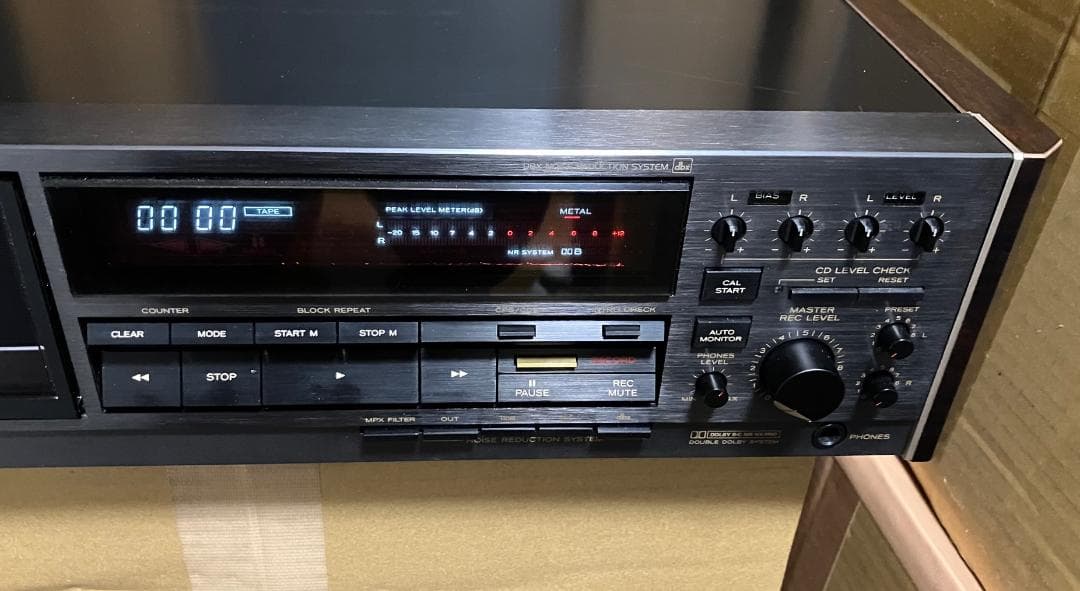 【定価109,780円・美品・動作品】TEAC V-970X　カセットデッキ