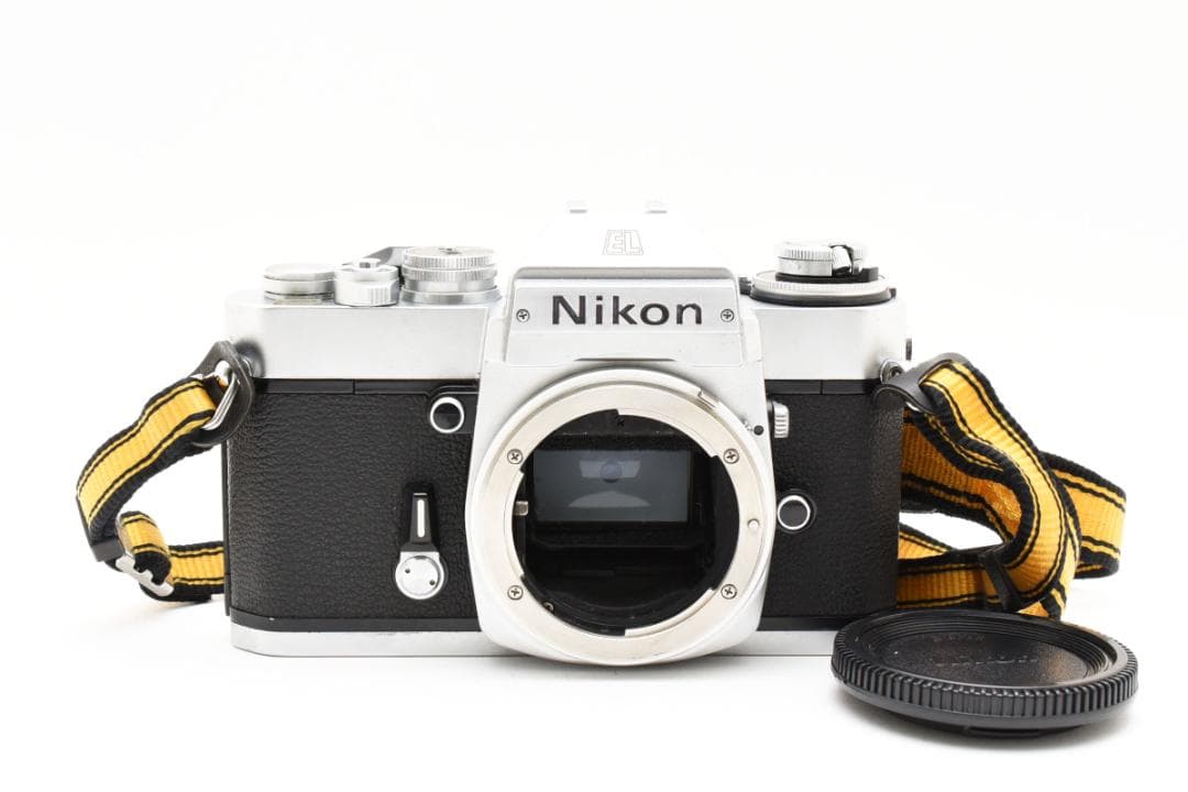 超美品　NIKON EL2 シルバー　フィルムカメラ　モルト新品交換済 B554