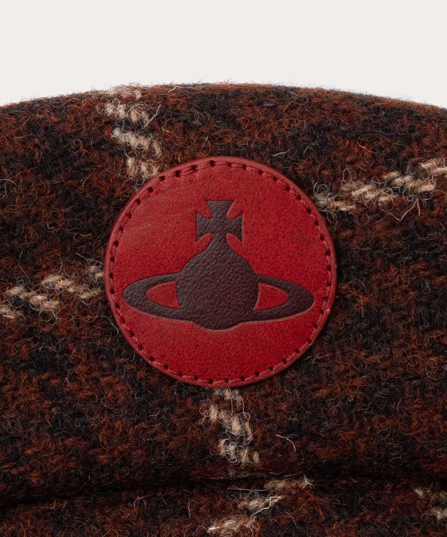 2025ヴィヴィアンウエストウッド x ハリスツイード ベレー帽