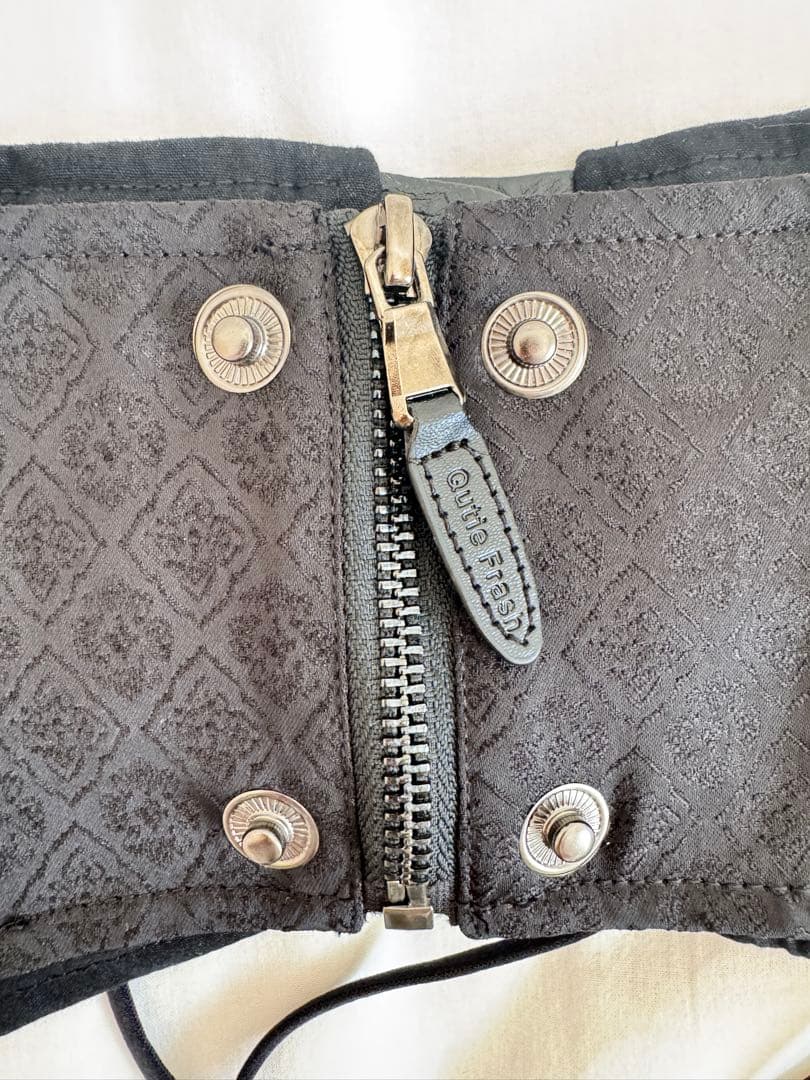 d*3様 QutieFrash 薔薇リボンコルセット ブラック