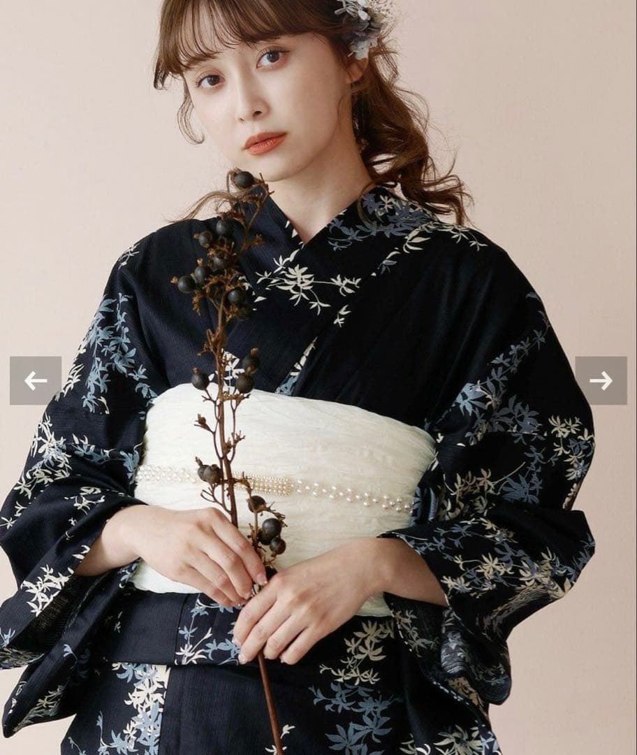 DITA ディータ Dita 浴衣 如月の萩ながれ 5点セット