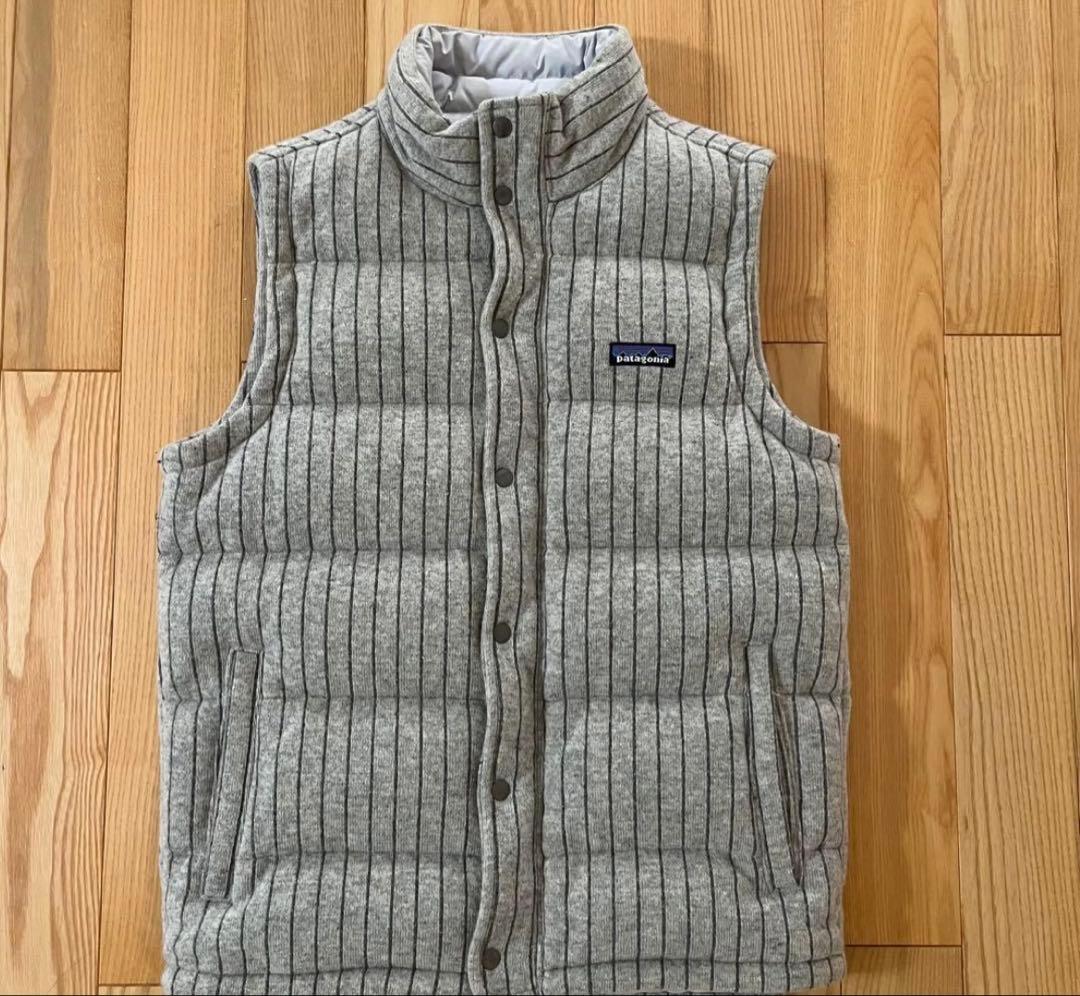 希少　廃盤品　patagonia ダウン　ベスト キルトアゲイン