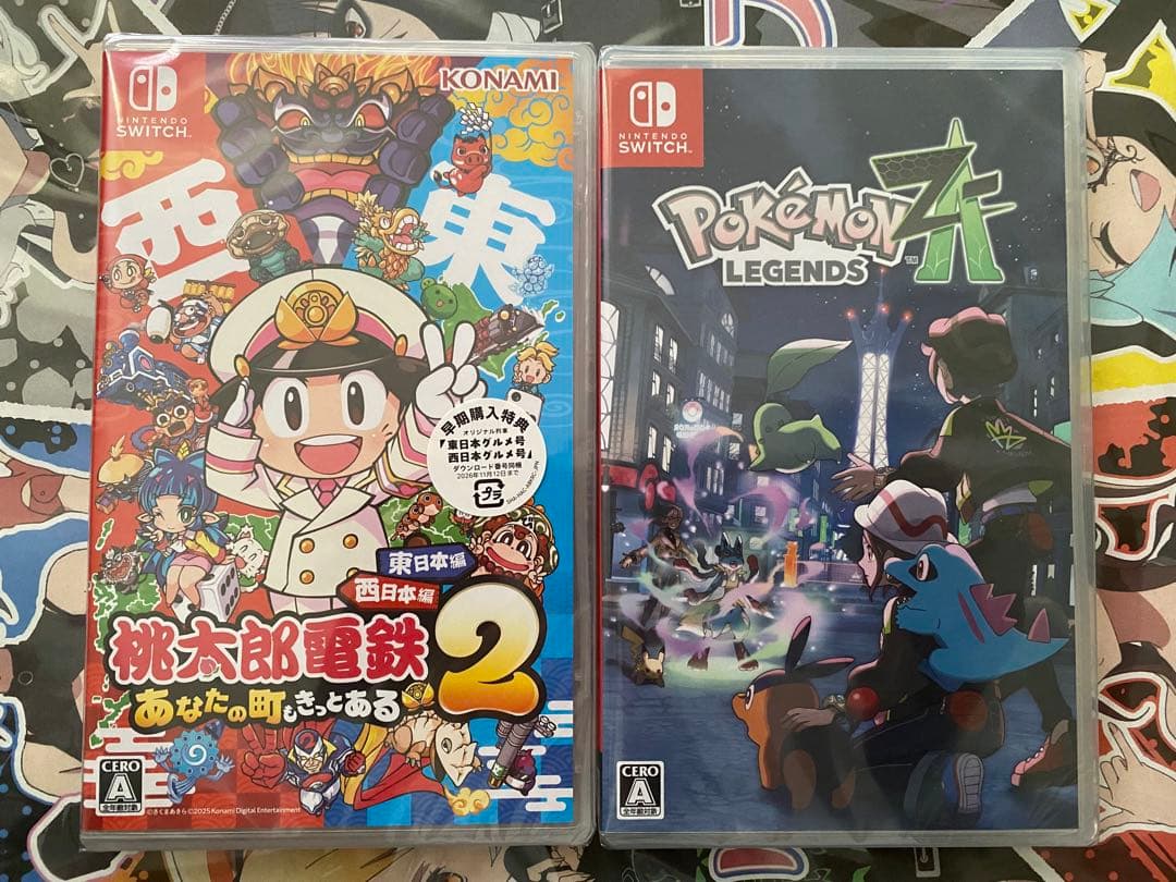 【新品未開封】桃太郎電鉄2 & Pokémon Legends セット