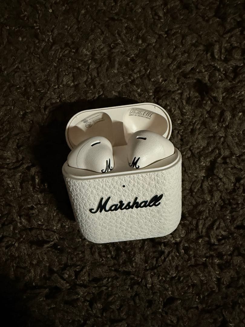Marshall Minor IV ワイヤレスイヤホン ホワイト