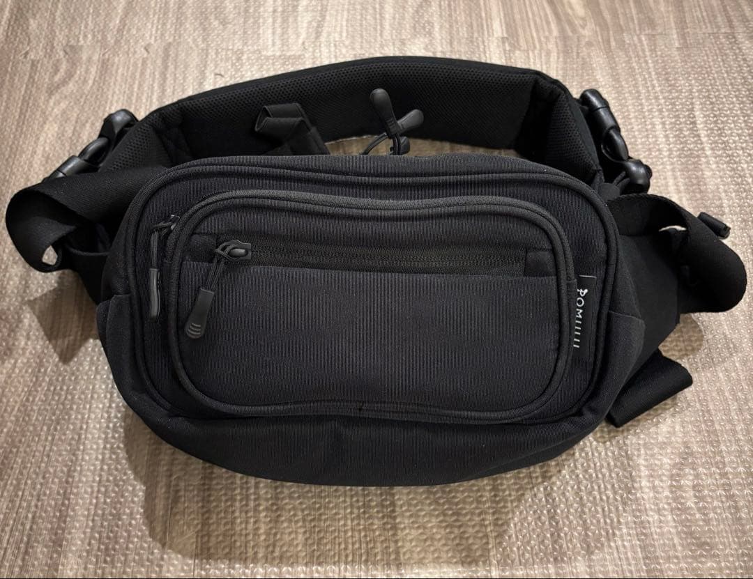 【POMULU ポムル】2WAYヒップシート 新型 ブラック