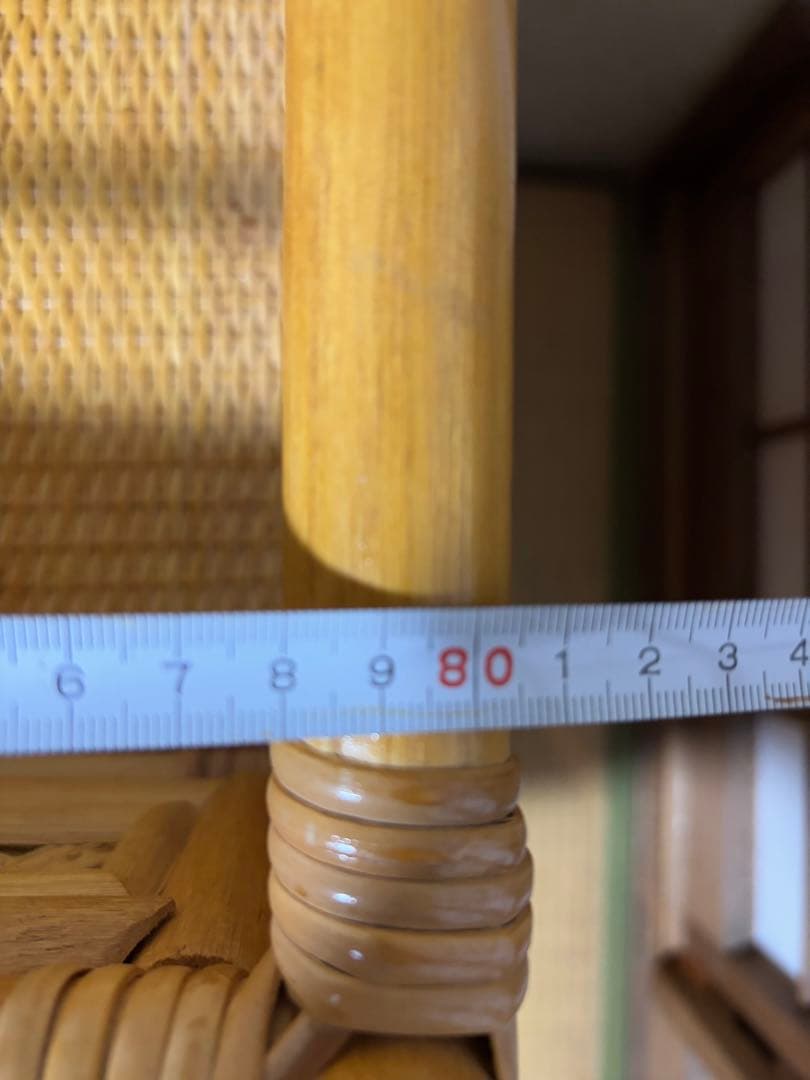 ラタン製 4段チェスト タンス 収納 家具