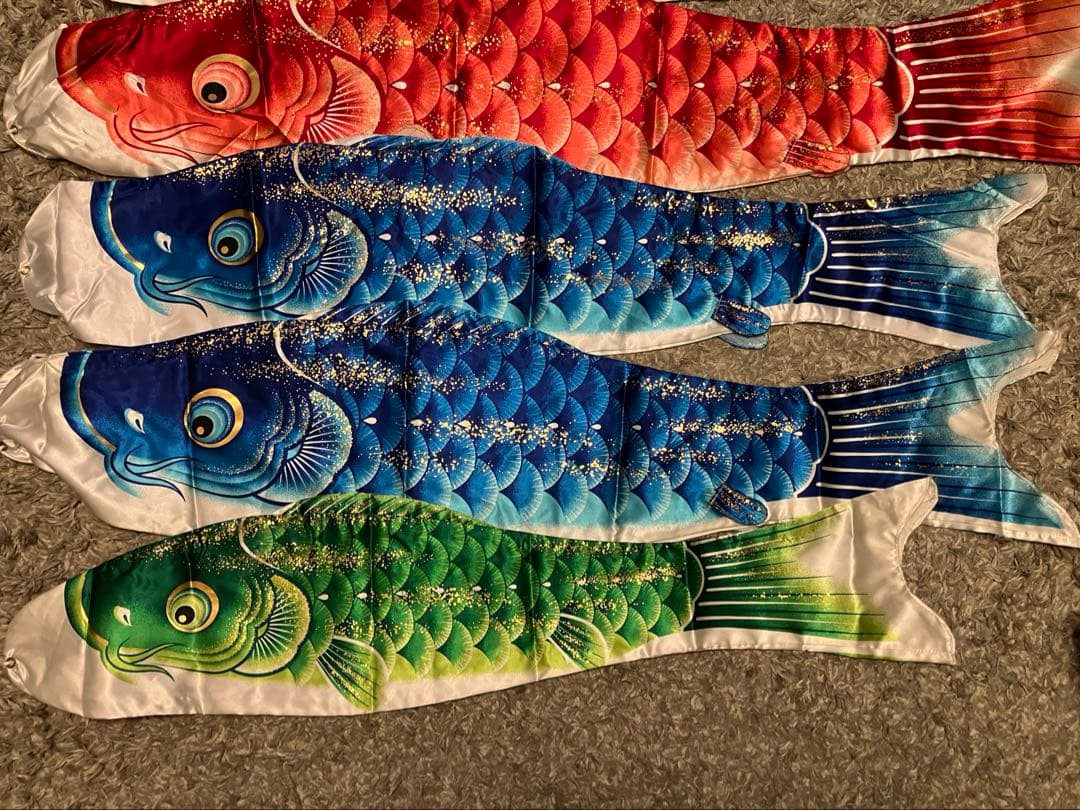 わかば鯉　鯉のぼりセット