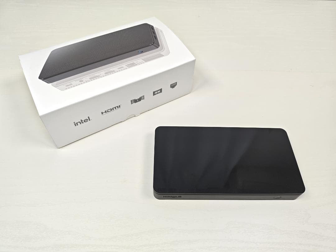 使用短め HiMeLe Overclock4C／ Intel N95 ミニPC