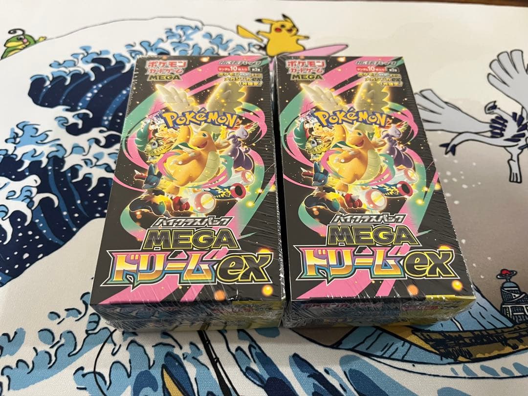 ポケモンカードゲーム 【MEGAドリームex 】 シュリンク付き2BOX