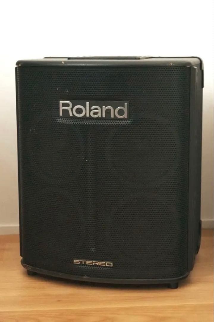割引Roland BA-330 ポータブルステレオアンプスピーカー［通電確認済］