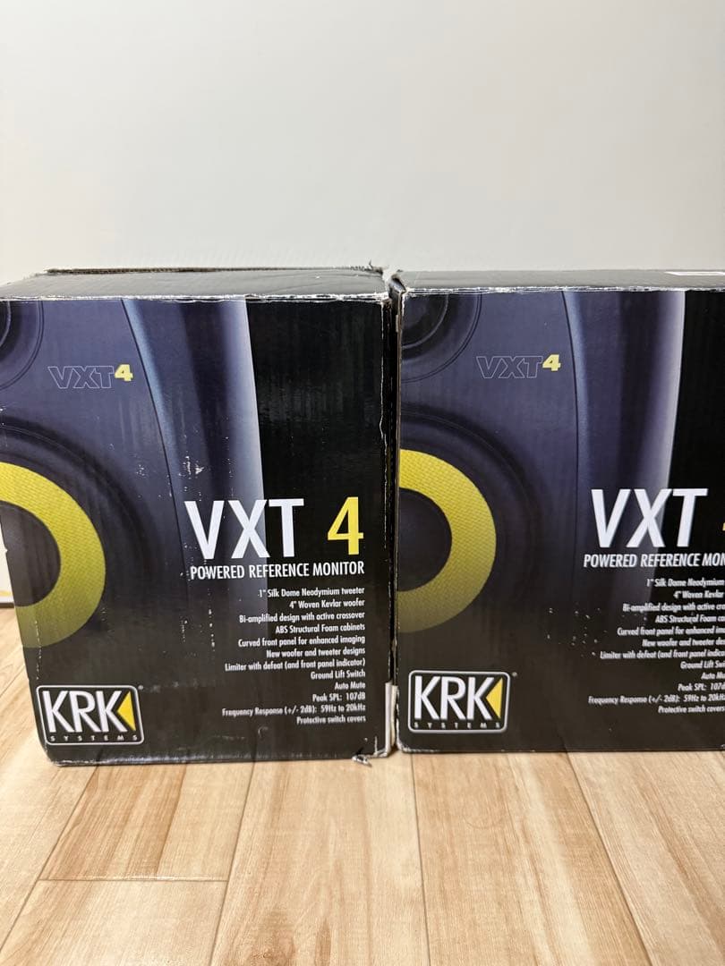KRK VXT4 ペア パワードモニタースピーカー