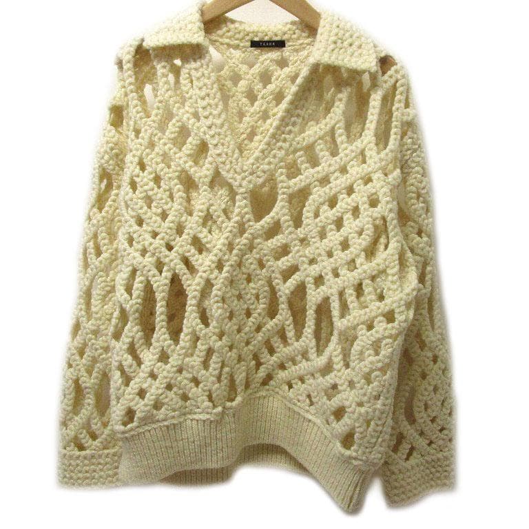 24aw TAAKK ターク EMBROIDERY SKIPPER ニット F