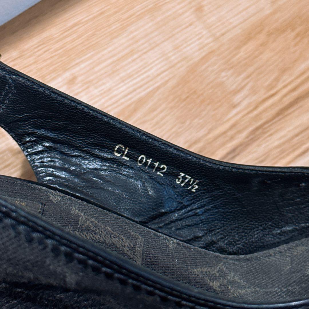 LOUIS VUITTON モノグラムデニム サンダル ウェッジソール