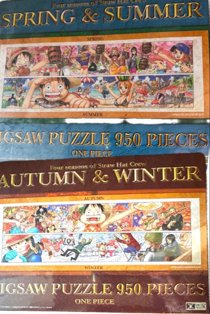 【激レア新品】 ONE PIECE ジグソーパズル 950ピース 四季セット
