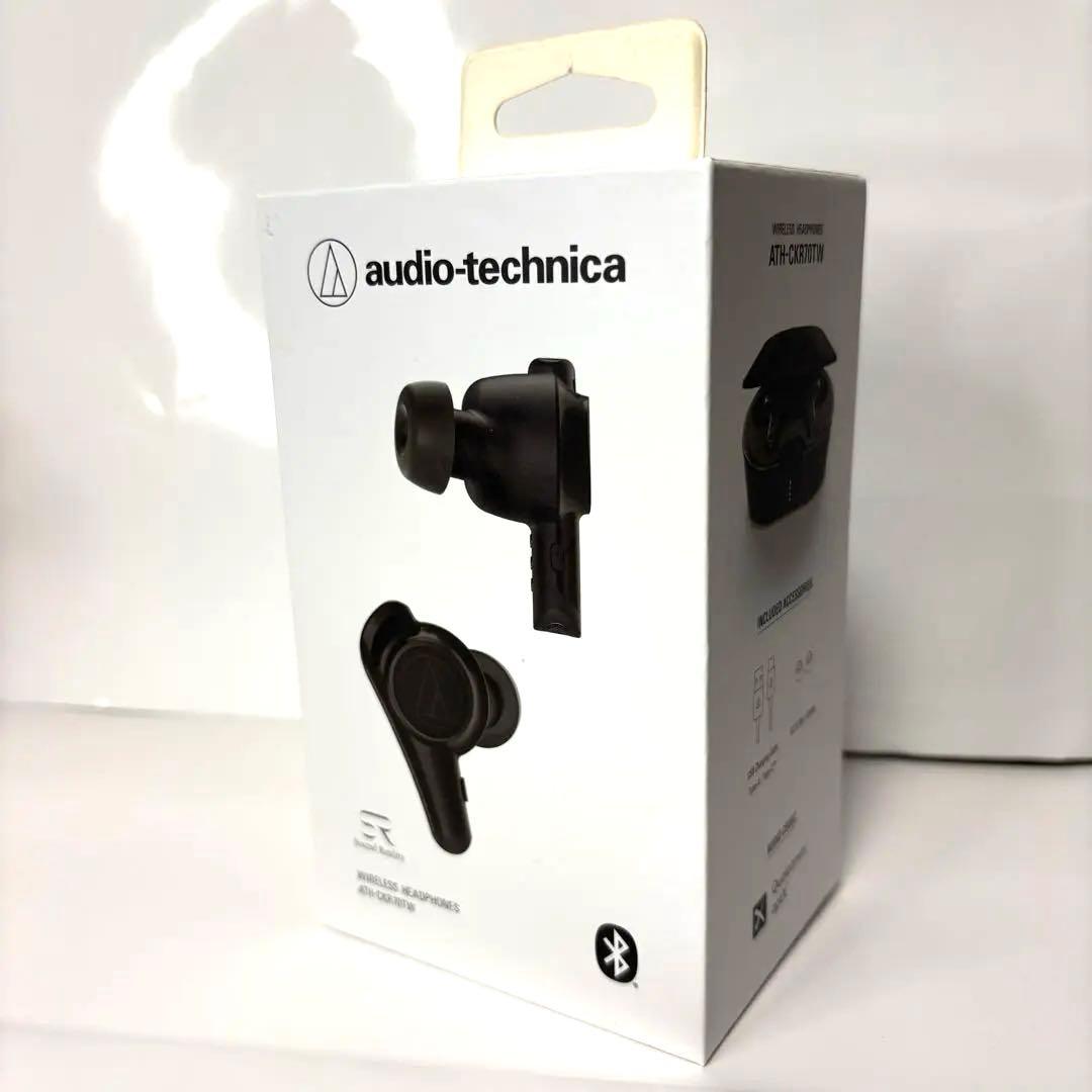 『新品未開封未使用」audio−technicaATH-CKR70TWBLACK