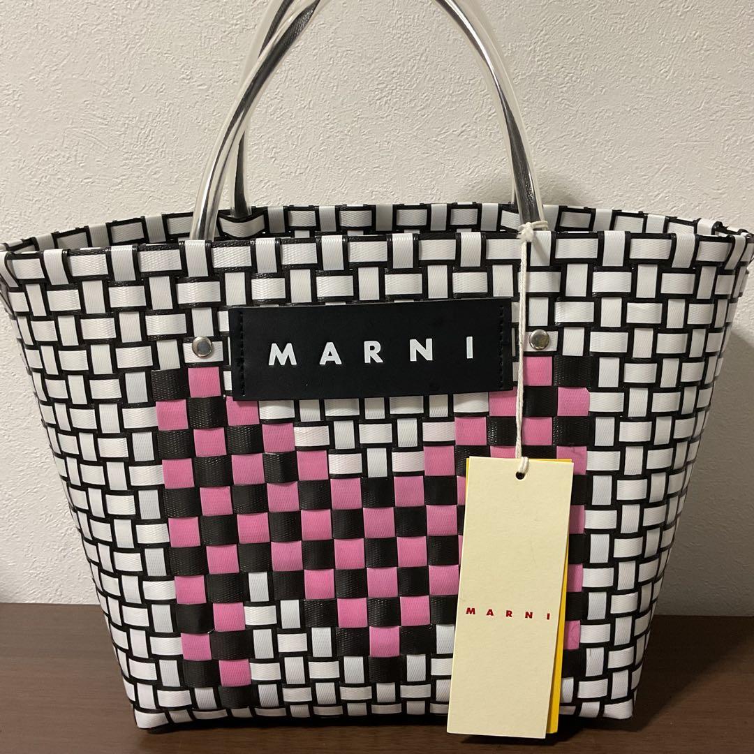 開店セール☆新品未使用 美品 マルニ M マーケット ピクニック フラワーカフェ