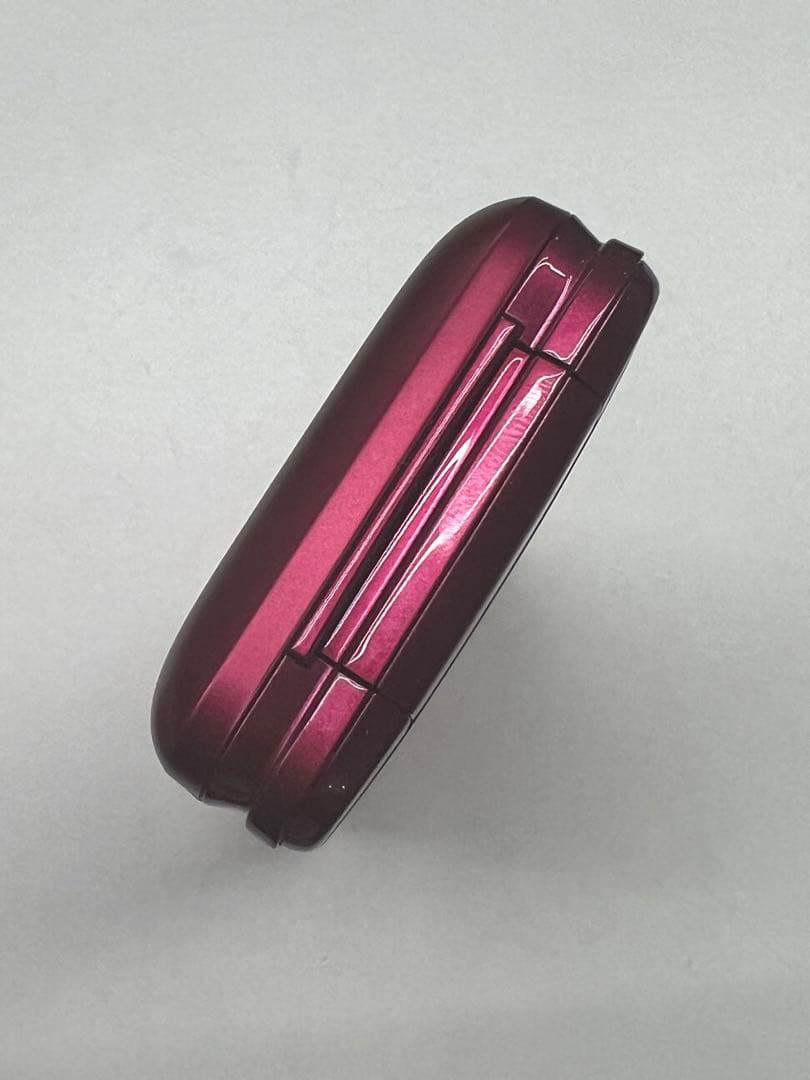 W5J605◆ かんたんケータイ ライト SIMフリー KYF43 ワインレッド