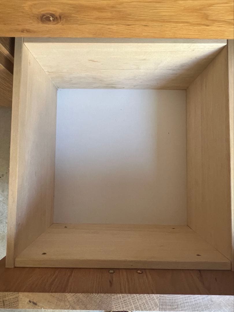 【けん】キッチンカウンター 食器棚北欧風 東馬 大川家具 OCTA120