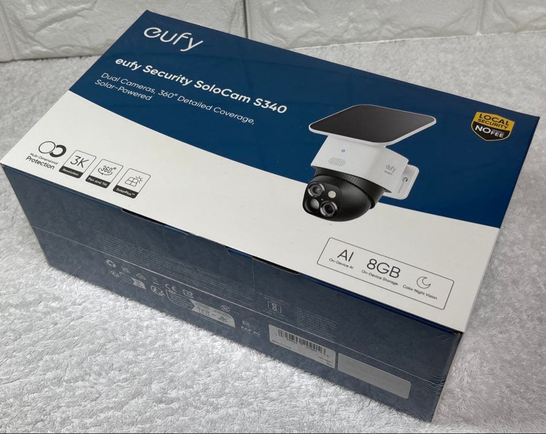 Anker eufy Security SoloCam S340 防犯カメラ b