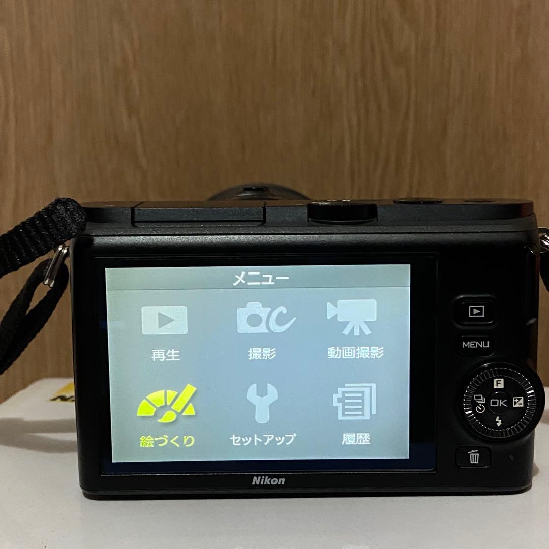 訳あり Nikon 1 J3 ズームレンズキット 【レンズ動作不良】