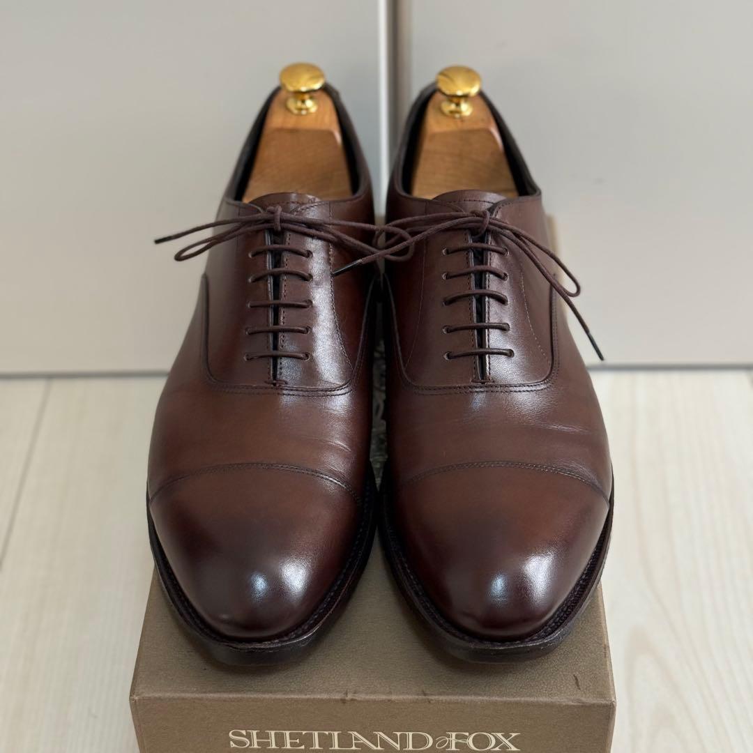 べんさん専用　シェットランドフォックス　ケンジントンⅠ ストレートチップ　9