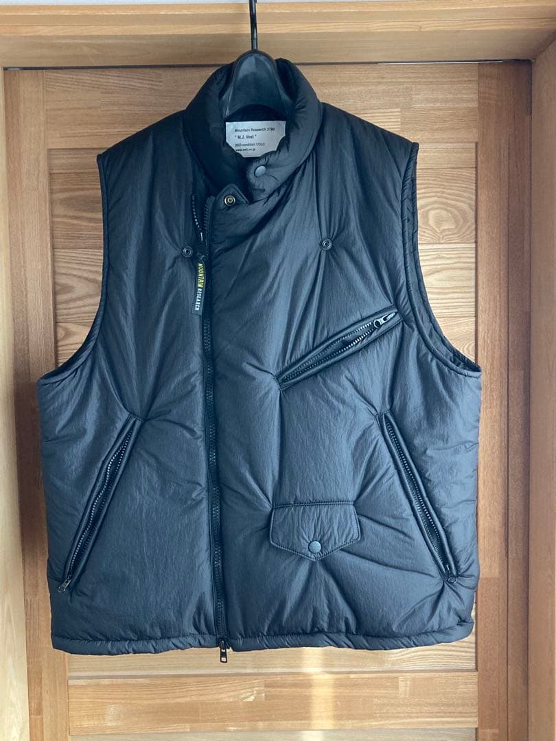 【試着のみ・極美品】mountain research M.J. vestベスト