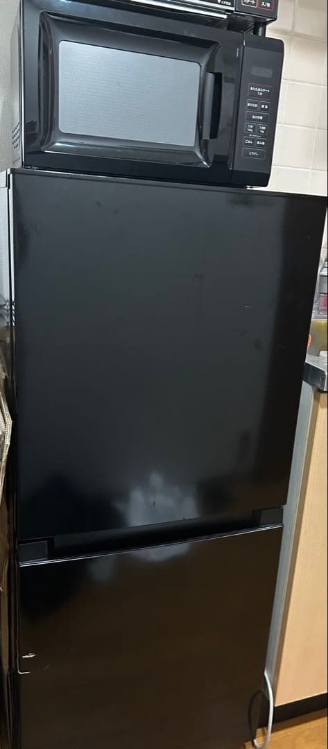 冷蔵庫と洗濯機と電子レンジ　3点セット