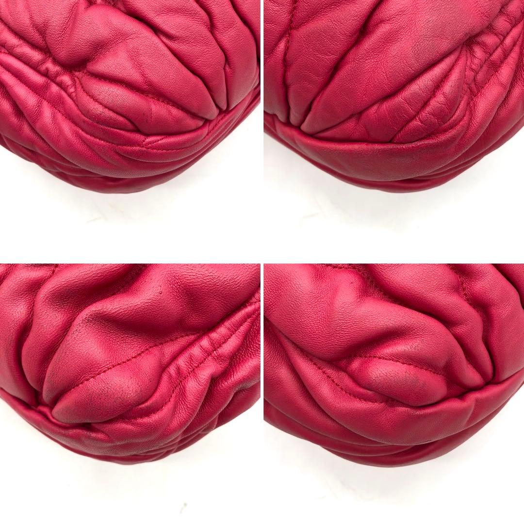 ✨人気✨ミュウミュウ ハンドバッグ 2way マテラッセ ゴールド金具 レザー