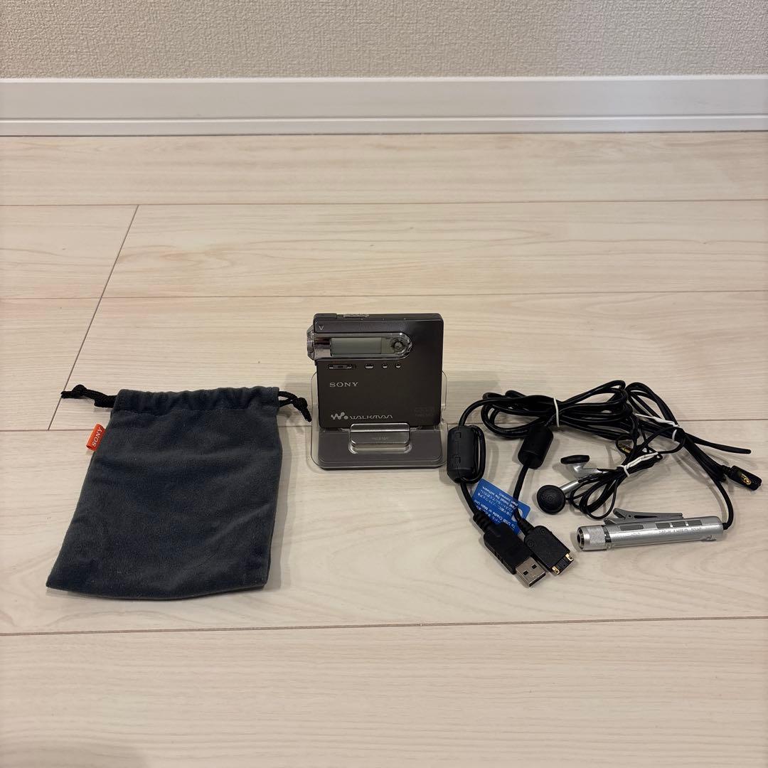 動作未確認　SONY MZ-N10 ポータブルMDプレーヤー