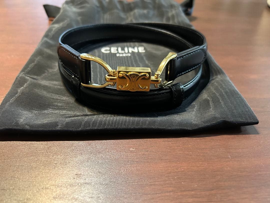 CELINE スモールブロック トリオンフベルト