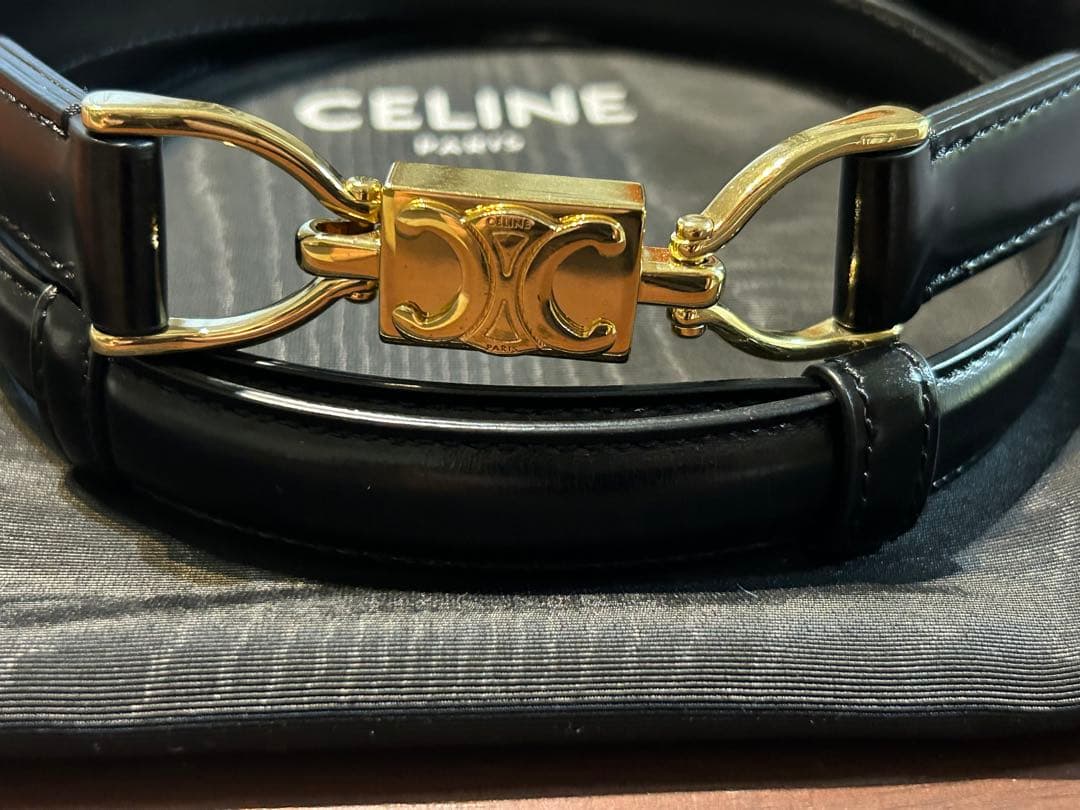 CELINE スモールブロック トリオンフベルト