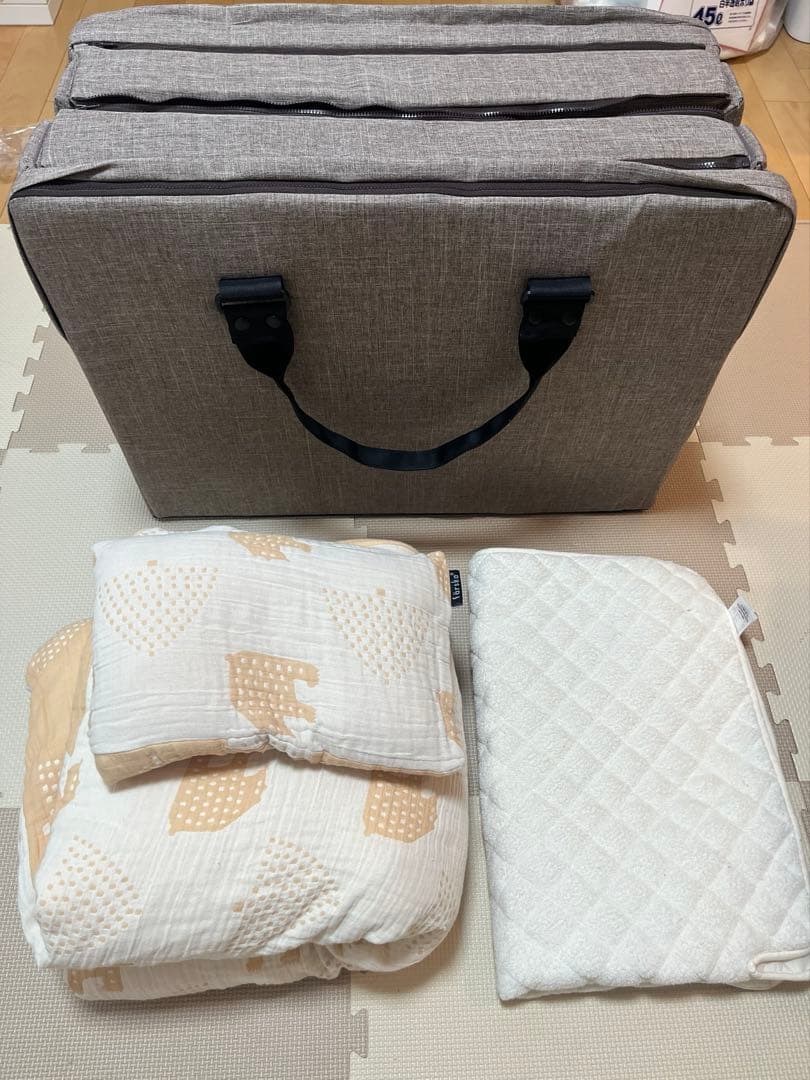 ファルスカ コンパクトベッド Free /メランジブラウン