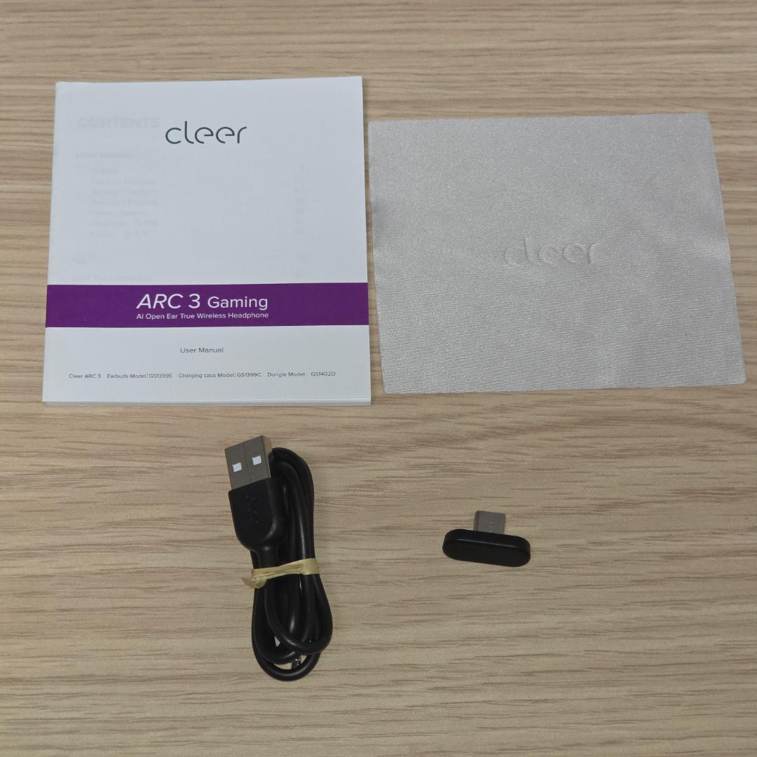 Cleer ARC 3 Gaming オープンイヤーイヤホン