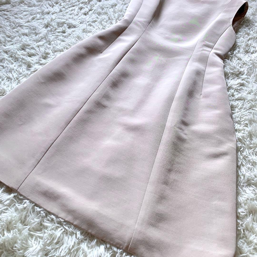 未使用級✨定価14万 フォクシー ミュゲ ウールシルクワンピースドレス 40