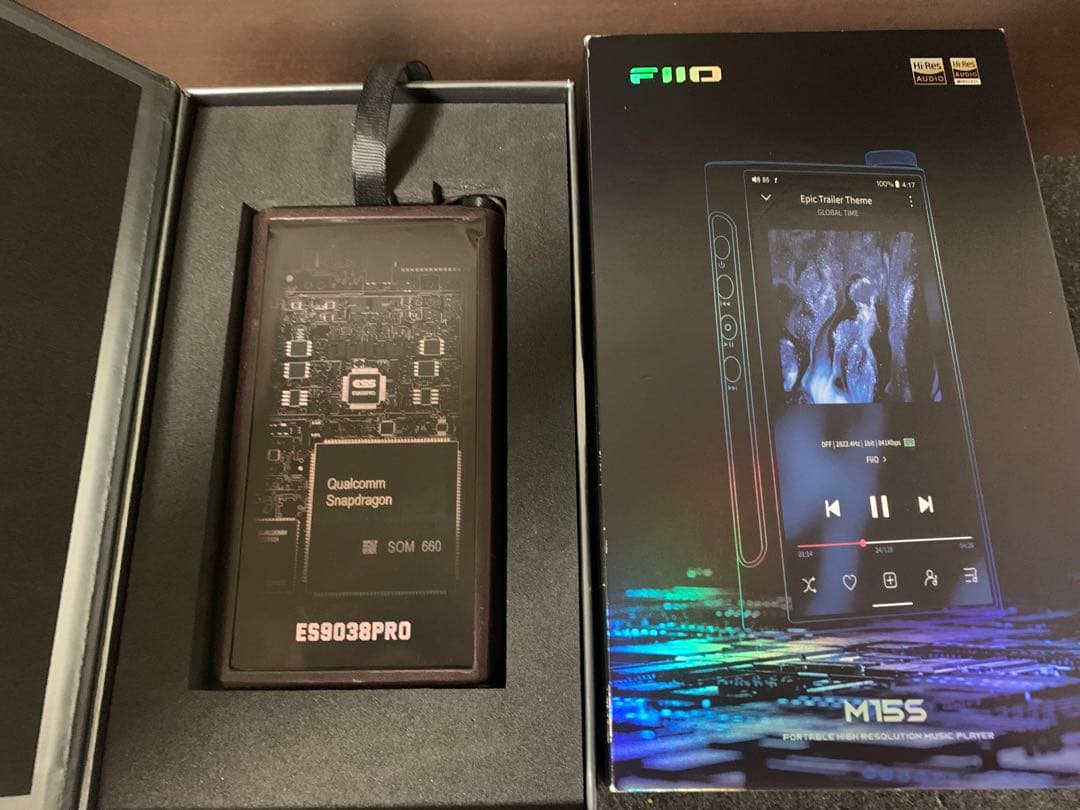 ポータブルプレーヤー FIIO M15s (FIO-M15S-B) M17 M21 M23 DAP