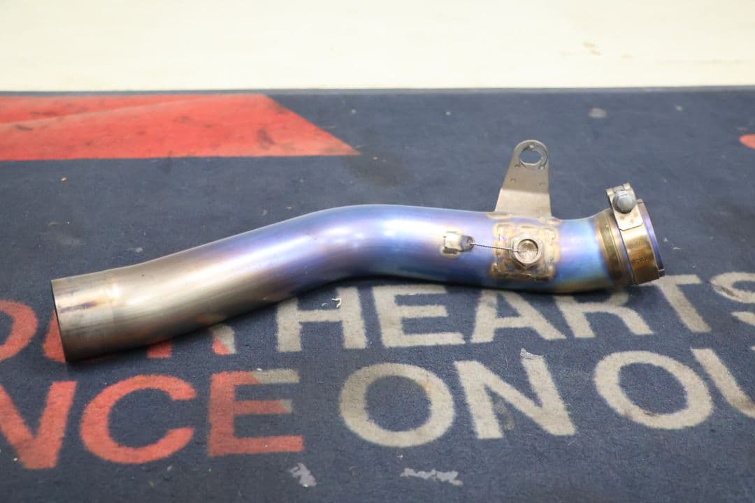 ZX-10R 11-15 アクラポビッチ　オプショナルリンクパイプ　チタン