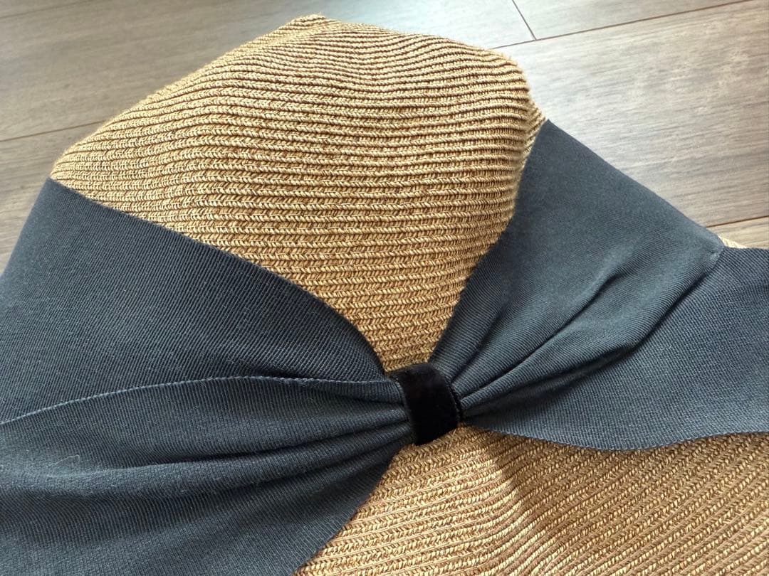 【未使用】アシーナニューヨーク ハット リボンブラック