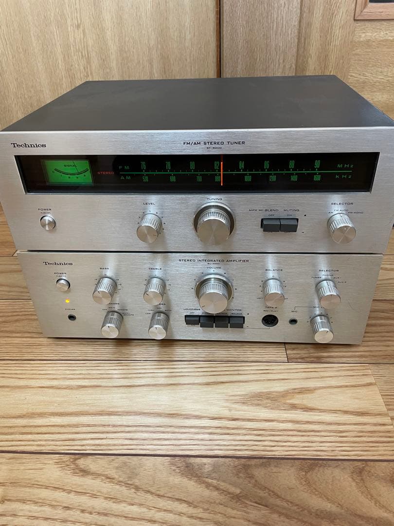 【値下】テクニクス　Technics st-3000 su-3000 2点セット