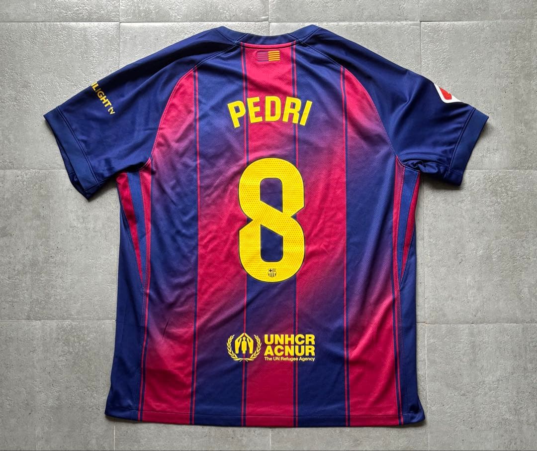 美品　25-26 ペドリ　バルセロナ　NIKE ホームユニフォーム　正規品