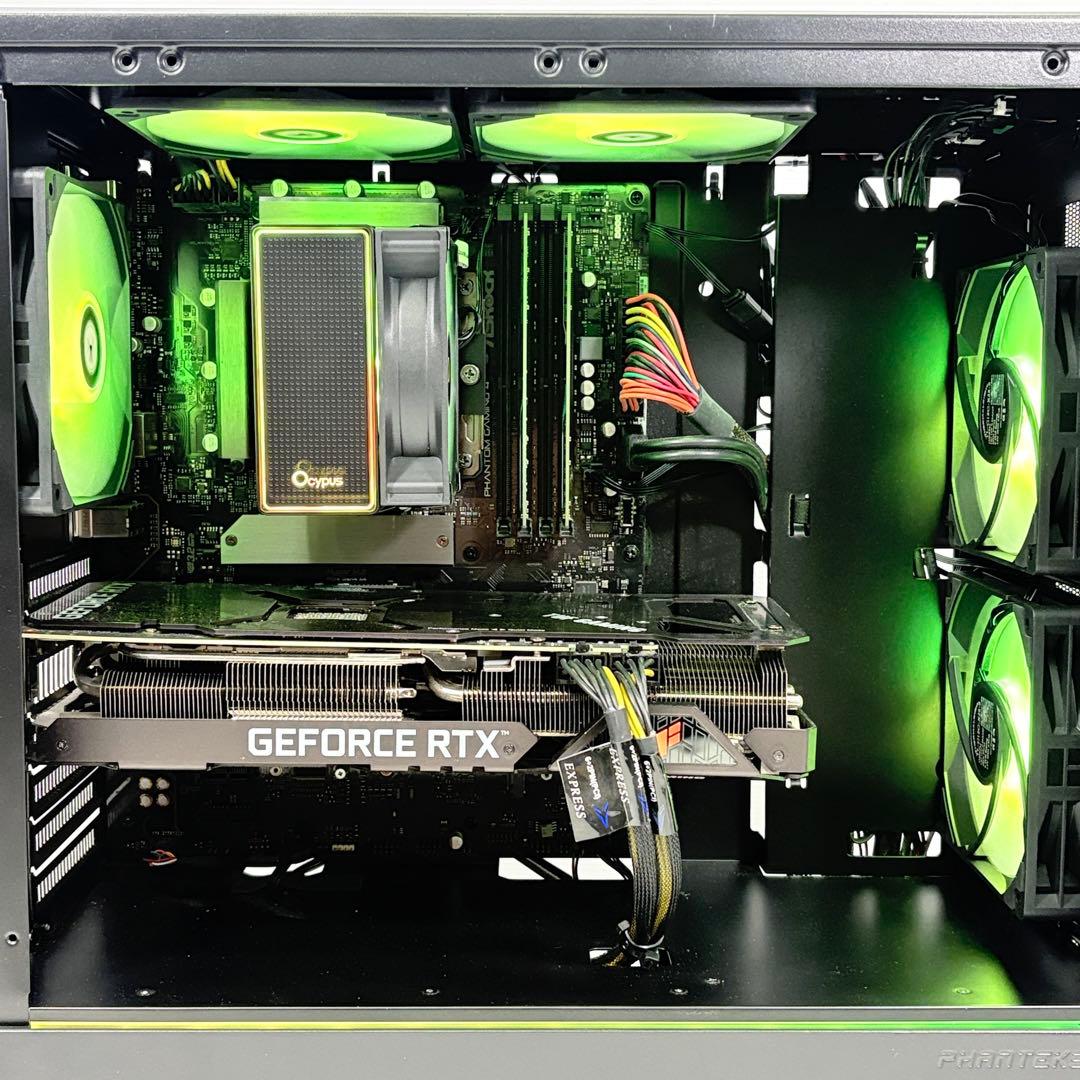 ゲーミングPC i7 11700F RTX3080 重いゲームも快適 色変LED