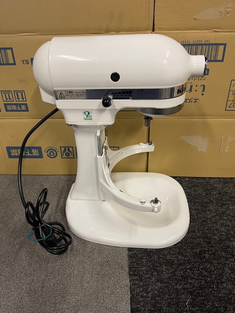 キッチンエイドのスタンドミキサー「KSM5WH」ホワイト