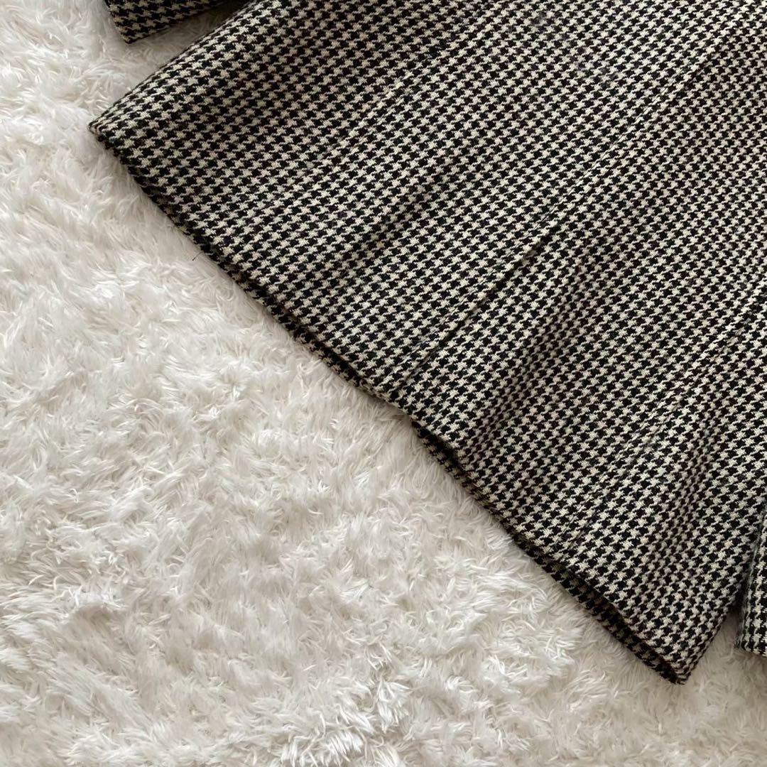 トリココムデギャルソン　千鳥格子柄 テーラード ジャケット ヴィンテージ