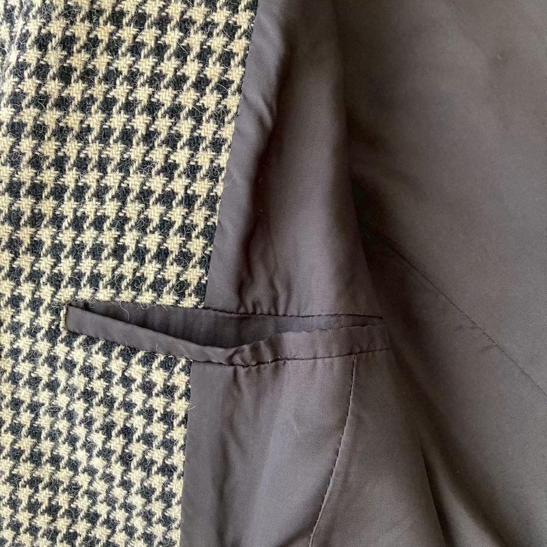 トリココムデギャルソン　千鳥格子柄 テーラード ジャケット ヴィンテージ