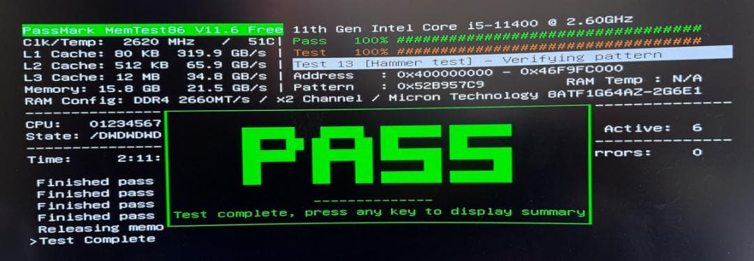 Crucial DDR4-2666 16GB セット (8GB x 2)