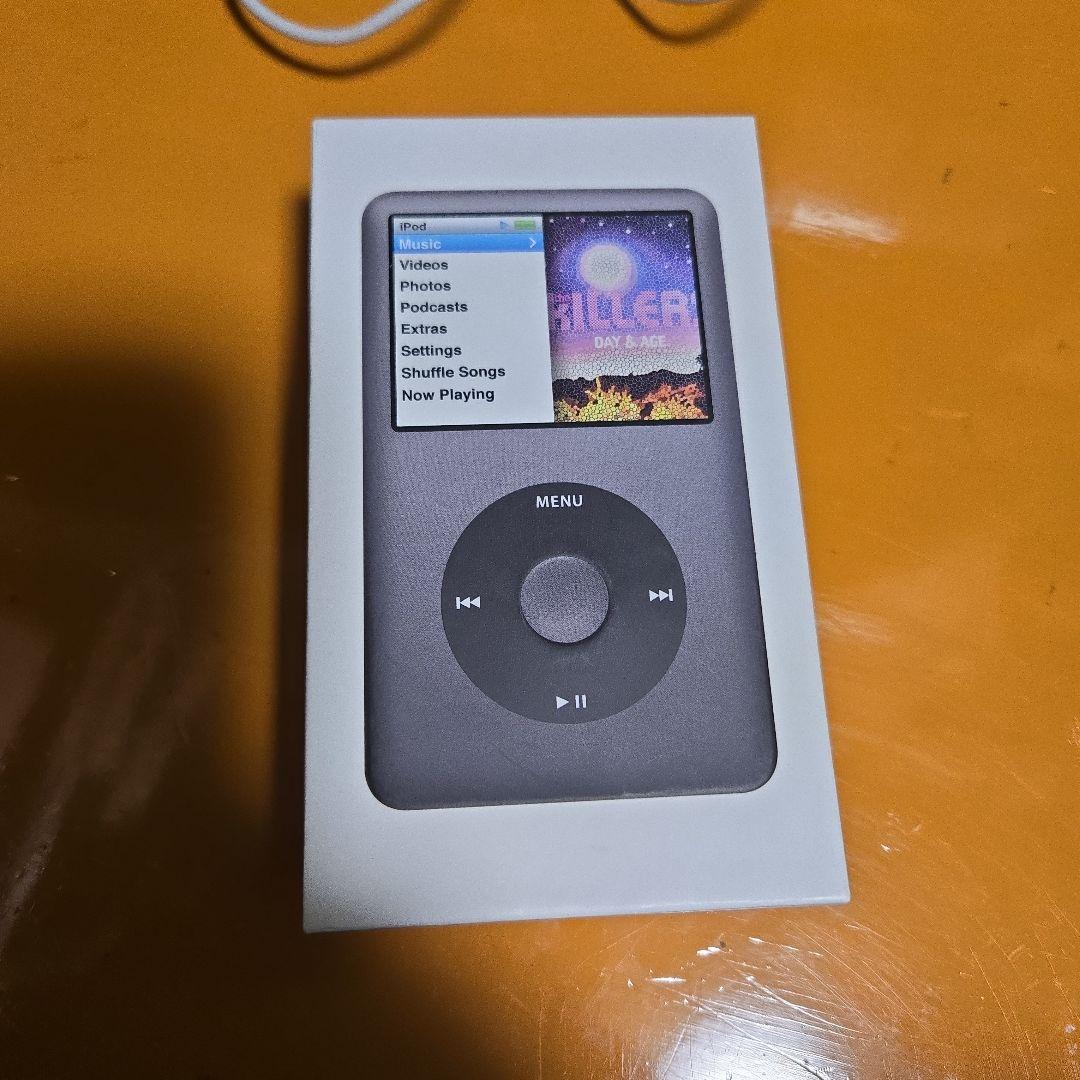 【ジャンク】Apple iPod classic 120GB　シルバー