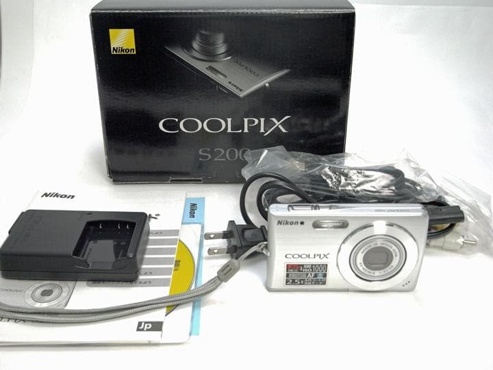NIKON COOLPIX S200 動作品