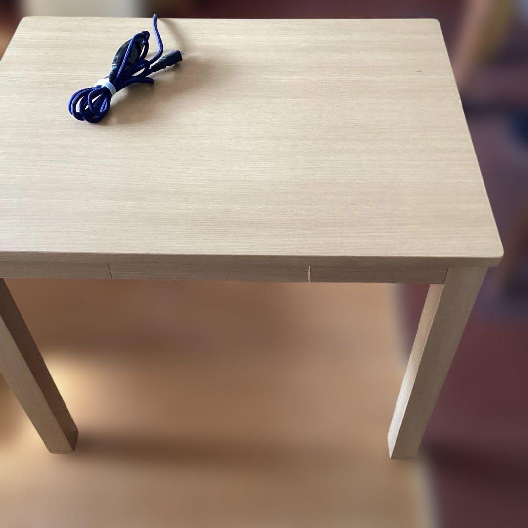 世界を変えよう　今でしょ　引き出し付きダイニングこたつ　ニトリ　オークル