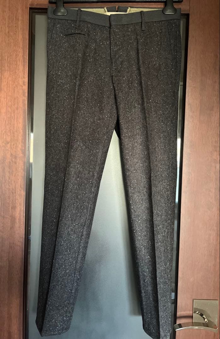 INCOTEX グレーブラウン　スラックス